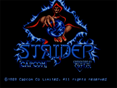 Strider - Screenshot - Game Title Image