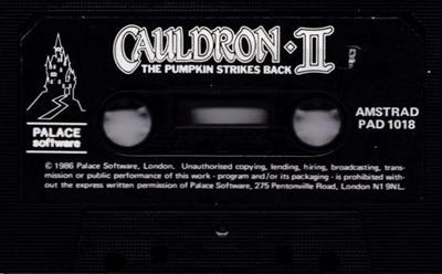 Cauldron II: The Pumpkin Strikes Back - Cart - Front Image