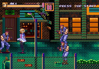 Streets of Rage 2 Idol Showdown Next Fes