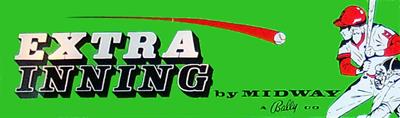 Extra Inning - Arcade - Marquee Image