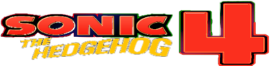 Sonic the Hedgehog 4 - Clear Logo Image