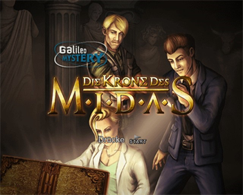 Galileo Mystery: Die Krone des Midas - Screenshot - Game Title Image