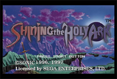 Shining the Holy Ark - Screenshot - Game Title Image