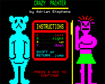 Crazy Painter - Screenshot - Game Title Image