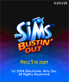 The Sims: Bustin' Out - Screenshot - Game Title Image