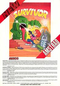 Survivor (Anirog) - Advertisement Flyer - Front Image