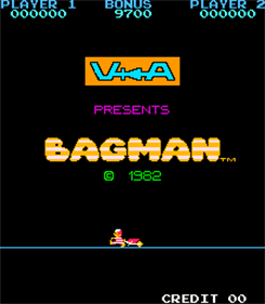 Bagman - Screenshot - Game Title Image