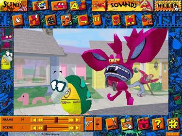 Nickelodeon 3D Movie Maker - Screenshot - Gameplay Image