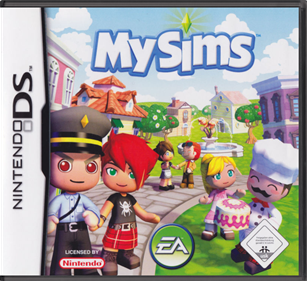 MySims - Box - Front - Reconstructed Image