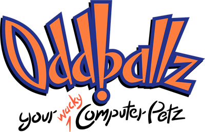 Oddballz: Your Wacky Computer Petz - Clear Logo Image