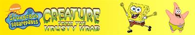 SpongeBob SquarePants: Creature from the Krusty Krab - Banner Image