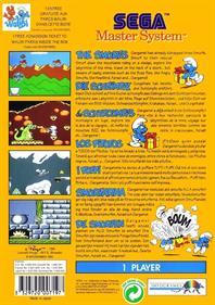 The Smurfs - Box - Back Image