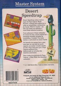 Desert Speedtrap starring Road Runner and Wile E. Coyote - Box - Back Image