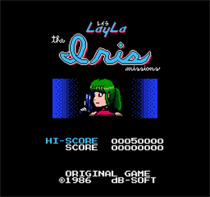 Layla: The Iris Missions - Screenshot - Game Title Image