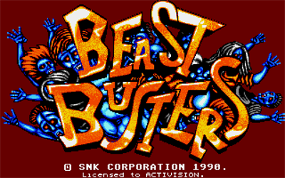 Beast Busters - Screenshot - Game Title Image