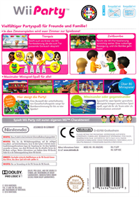 Wii Party - Box - Back Image