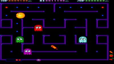 Deluxe Pac-Man - Screenshot - Gameplay Image