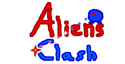 Aliens Clash - Clear Logo Image