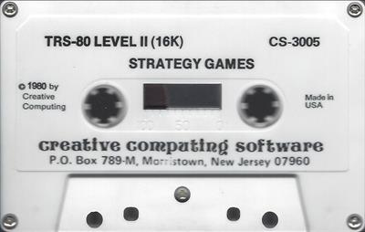 Creative Computing Strategy Games 3 - Cart - Front Image