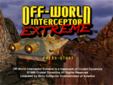 Off-World Interceptor Extreme - Screenshot - Game Title Image