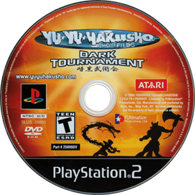 Yu Yu Hakusho: Ghost Files: Dark Tournament - Disc Image