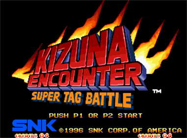 Kizuna Encounter: Super Tag Battle - Screenshot - Game Title Image