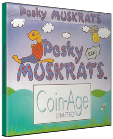 Pesky Muskrats - Box - 3D Image