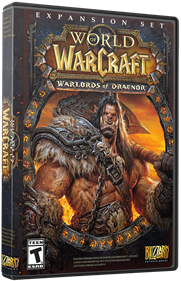 World of Warcraft: Warlords of Draenor - Box - 3D Image