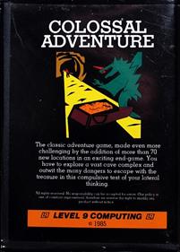 Colossal Adventure - Box - Back Image