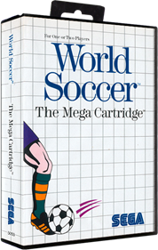 Great Soccer: The Mega Cartridge - Box - 3D Image
