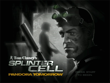 Tom Clancy's Splinter Cell: Pandora Tomorrow - Screenshot - Game Title Image