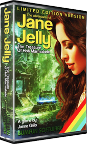 The Adventures of Jane Jelly: The Treasure of Hot Marmalade - Box - 3D Image
