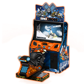 Winter X Games SnoCross - Arcade - Cabinet Image