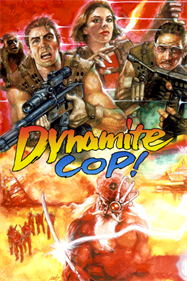 Dynamite Cop! - Fanart - Box - Front Image