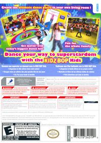 Kidz Bop Dance Party! - Box - Back Image