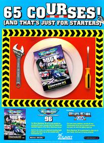 Micro Machines: Turbo Tournament 96 - Advertisement Flyer - Front Image