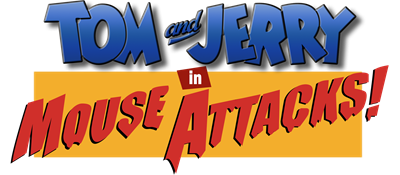 Tom and Jerry in Mouse Attacks - Clear Logo Image