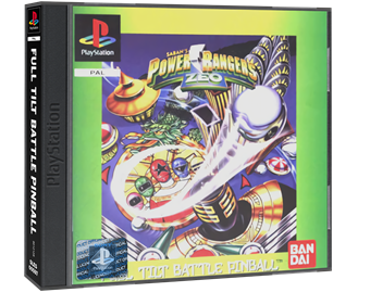 Power Rangers Zeo: Full Tilt Battle Pinball - Box - 3D Image