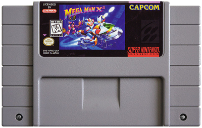 Mega Man X2 - Fanart - Cart - Front
