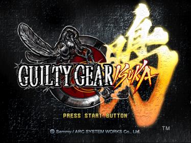 Guilty Gear Isuka - Screenshot - Game Title Image