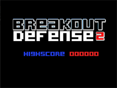 Breakout Defense 2 - Screenshot - Game Title Image