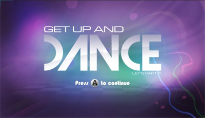 Get Up and Dance - Screenshot - Game Title Image