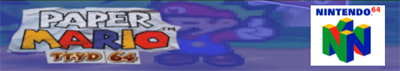 Paper Mario: TTYD 64 - Box - Spine Image