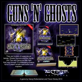 Guns 'n' Ghosts - Advertisement Flyer - Front Image