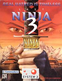 Last Ninja 3 - Box - Front Image