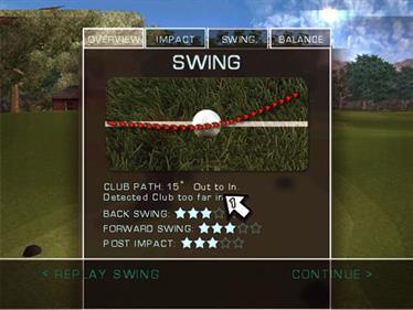 My Personal Golf Trainer with IMG Academies and David Leadbetter - Screenshot - Gameplay Image