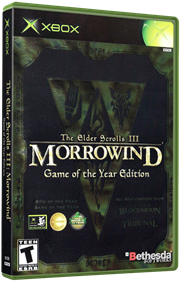 The Elder Scrolls III: Morrowind: Game of the Year Edition - Box - 3D Image