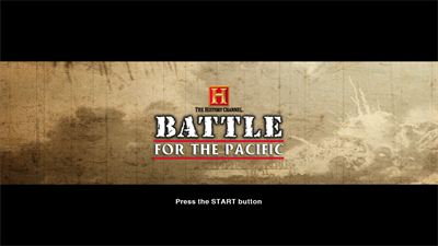History Channel: Battle for the Pacific - Screenshot - Game Title Image