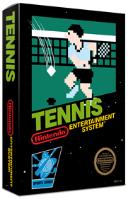 Tennis - Box - 3D Image