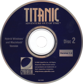 Titanic: Adventure Out of Time - Disc Image
